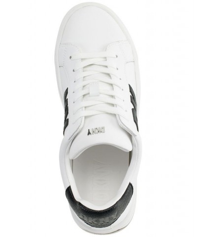 Abeni Lace-Up Platform Sneakers Bright White/ Silver $46.44 Shoes