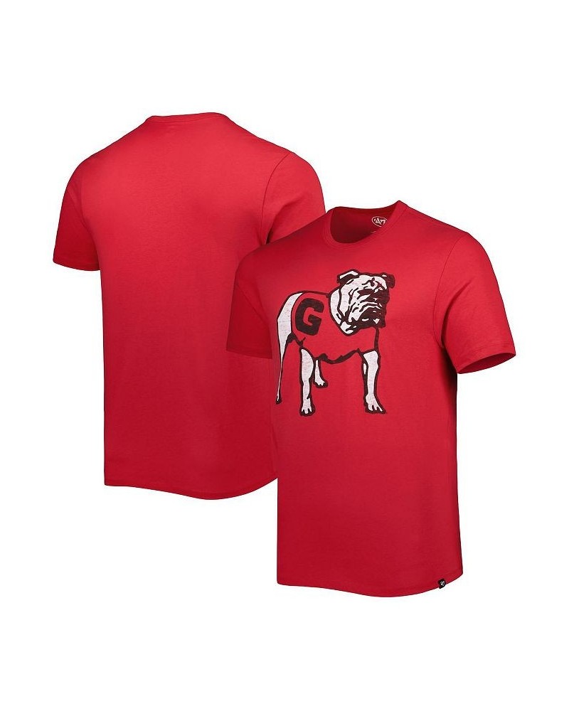 Men's Red Georgia Bulldogs Premier Franklin Logo T-shirt $18.45 T-Shirts