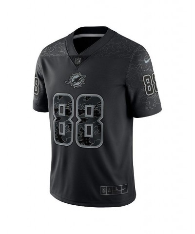 Men's Mike Gesicki Black Miami Dolphins RFLCTV Limited Jersey $63.64 Jersey