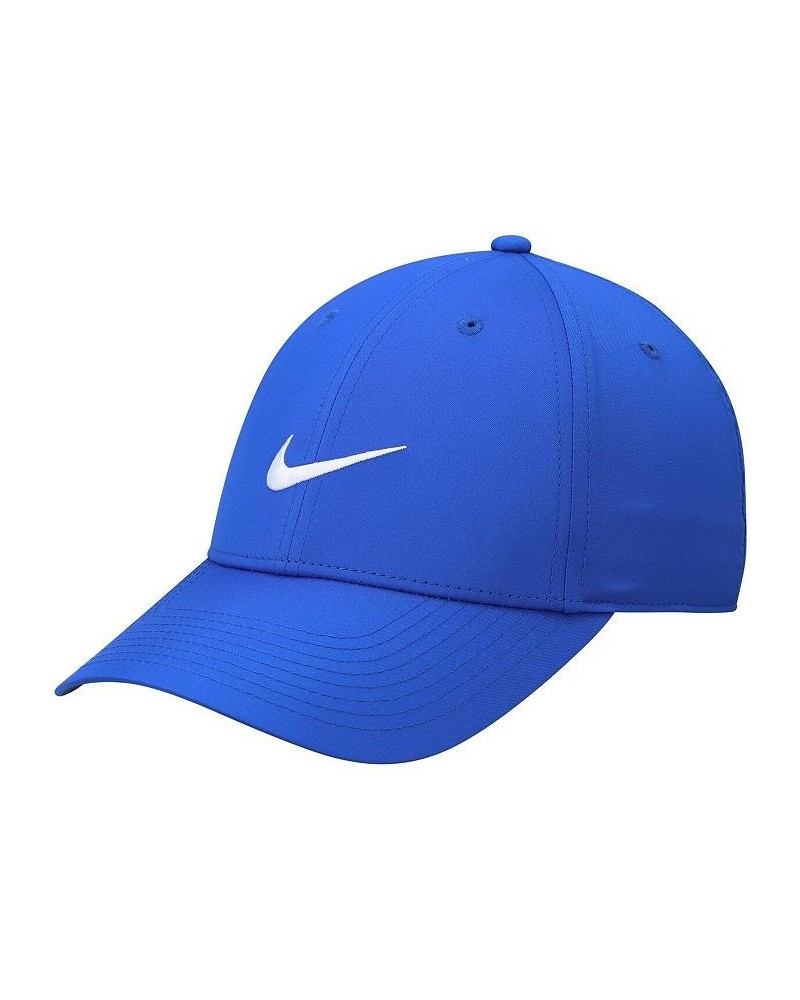 Men's Charcoal Legacy91 Tech Logo Performance Adjustable Hat Royal $18.86 Hats