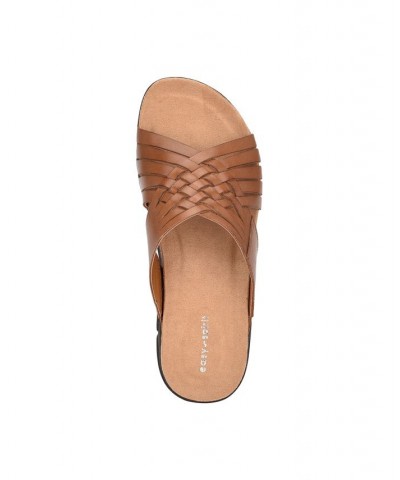 Women's Meadow Sandals Brown $42.66 Shoes