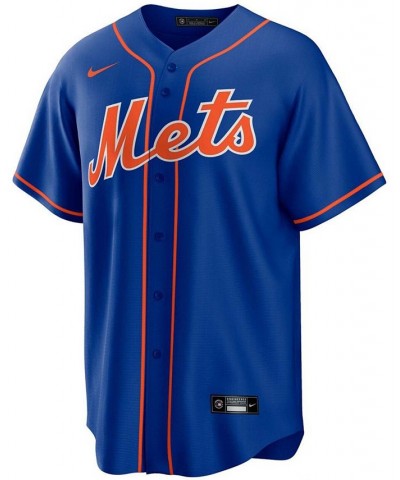 Men's Francisco Lindor Royal New York Mets Alternate Replica Player Jersey $53.65 Jersey