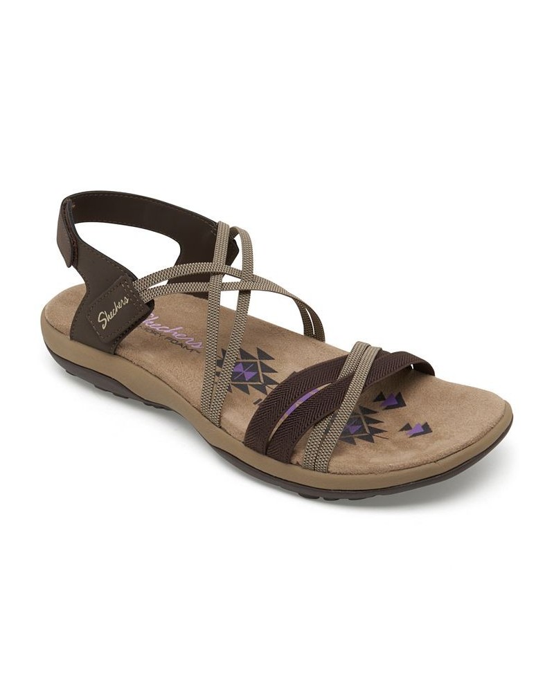 Women's Reggae Slim - It Takes Two Sandals Brown $25.80 Shoes