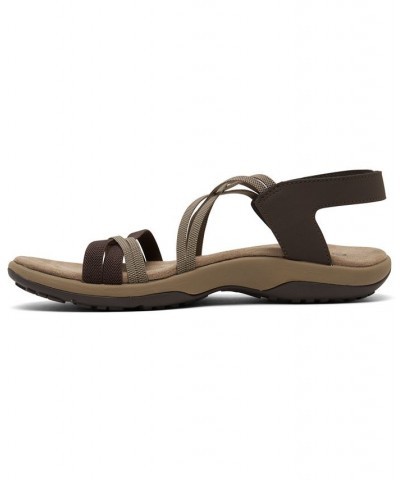 Women's Reggae Slim - It Takes Two Sandals Brown $25.80 Shoes