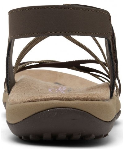 Women's Reggae Slim - It Takes Two Sandals Brown $25.80 Shoes