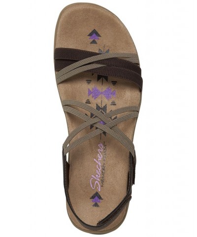 Women's Reggae Slim - It Takes Two Sandals Brown $25.80 Shoes