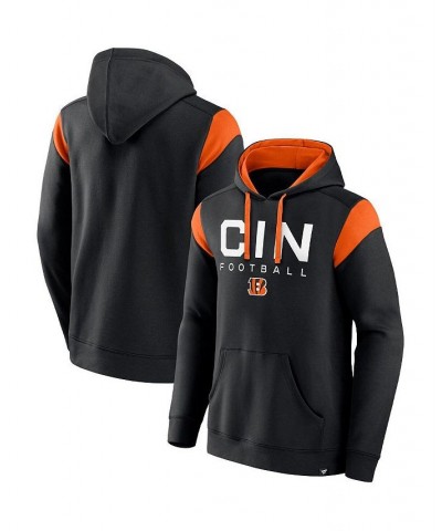 Men's Branded Black Cincinnati Bengals Call The Shot Pullover Hoodie $32.00 Sweatshirt