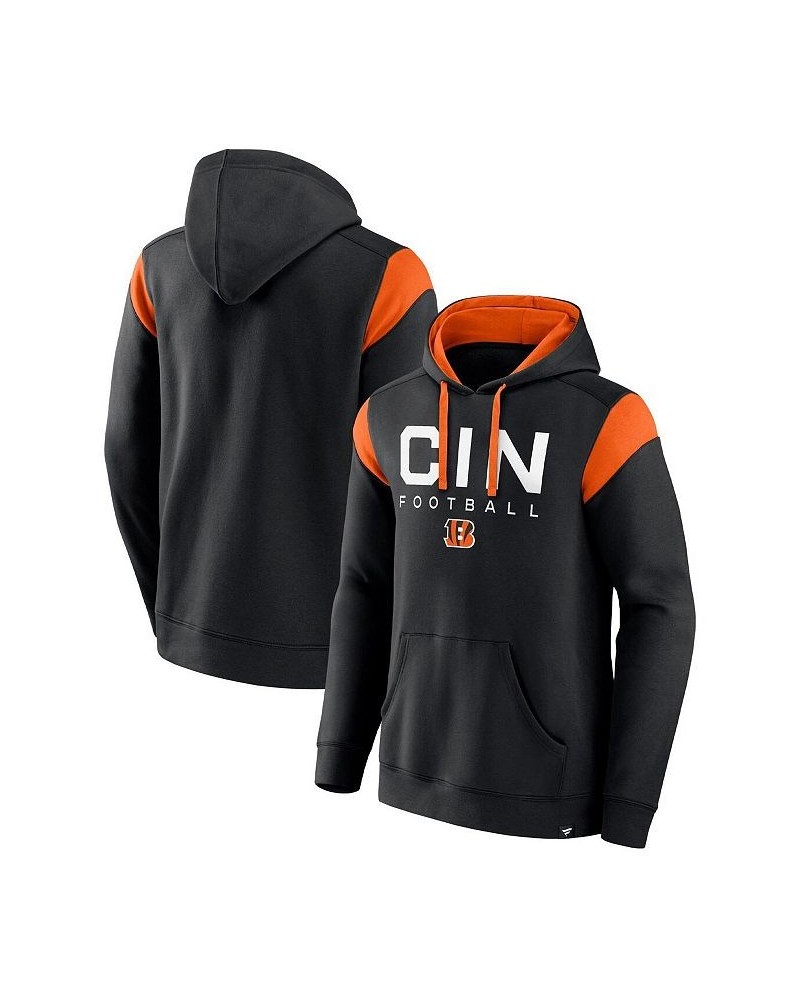 Men's Branded Black Cincinnati Bengals Call The Shot Pullover Hoodie $32.00 Sweatshirt