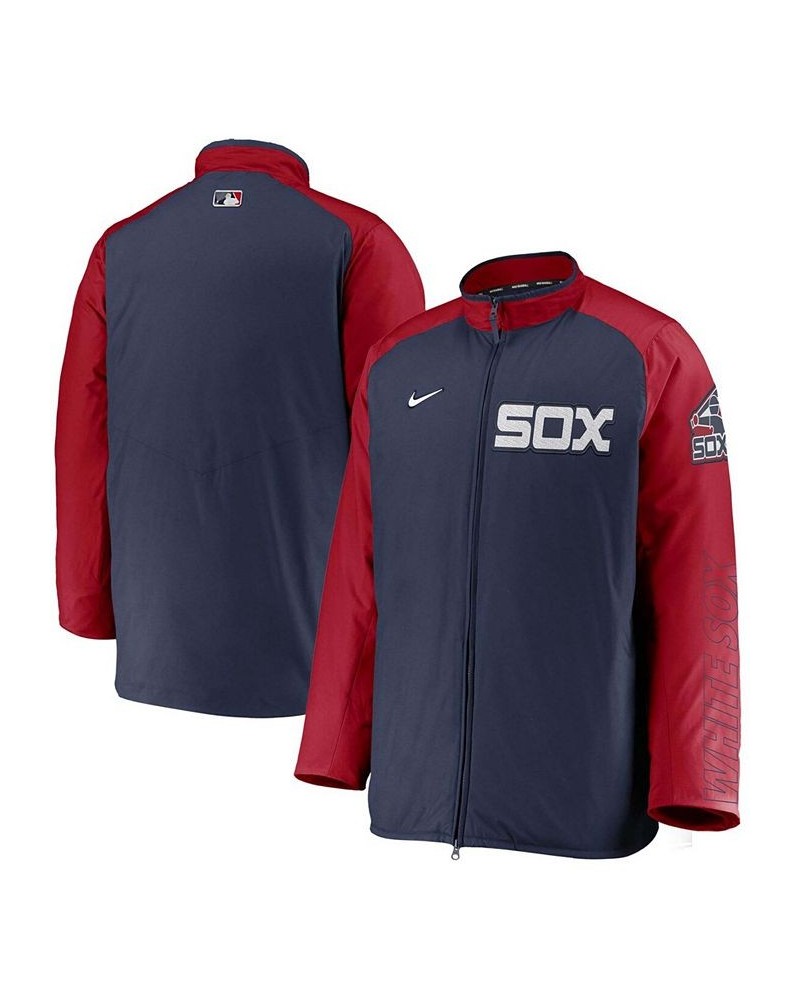 Men's Navy Chicago White Sox Authentic Collection Dugout Full-Zip Jacket $81.90 Jackets