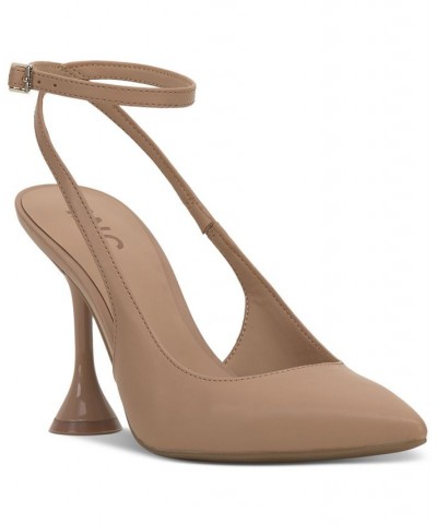 Women's Supira Ankle Strap Pumps Tan/Beige $49.23 Shoes