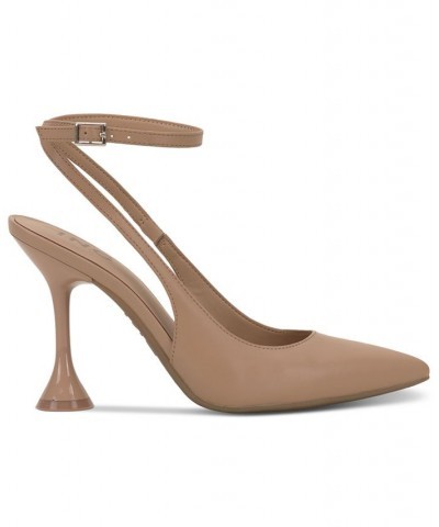 Women's Supira Ankle Strap Pumps Tan/Beige $49.23 Shoes