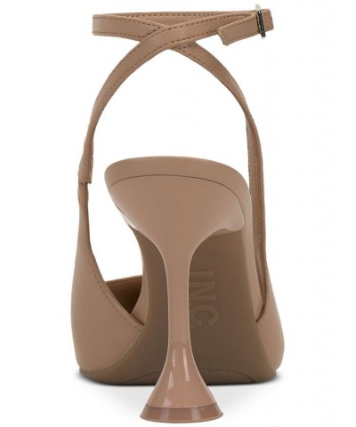 Women's Supira Ankle Strap Pumps Tan/Beige $49.23 Shoes