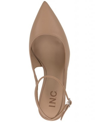 Women's Supira Ankle Strap Pumps Tan/Beige $49.23 Shoes