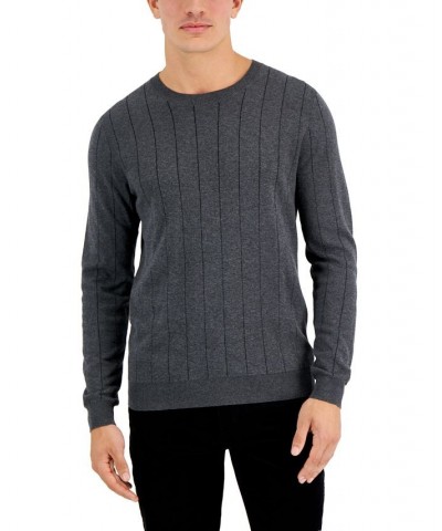 Men's Double-Knit Sweater Gray $15.47 Sweaters