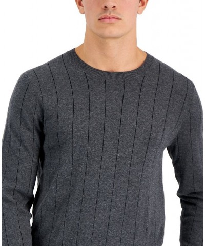 Men's Double-Knit Sweater Gray $15.47 Sweaters