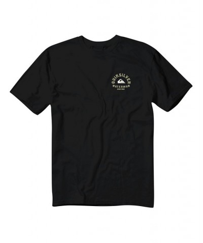 Quiksilver Men's Eastern Seas Short Sleeves T-shirt Black $21.60 T-Shirts