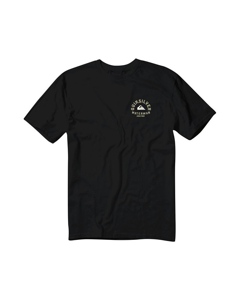 Quiksilver Men's Eastern Seas Short Sleeves T-shirt Black $21.60 T-Shirts