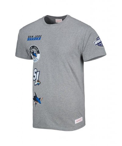 Men's Heather Gray San Jose Sharks City Collection T-shirt $27.30 T-Shirts