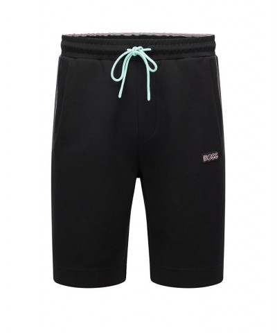 BOSS Men's Cotton-Blend Regular-Fit Shorts Black $53.35 Shorts