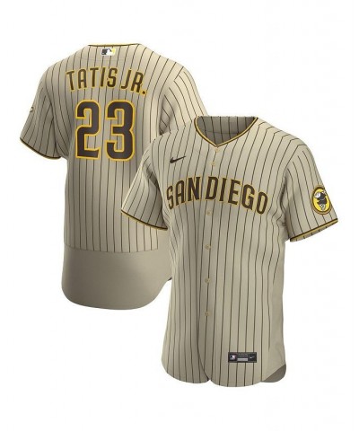 Men's Fernando Tatis Jr. Tan, Brown San Diego Padres Alternate Authentic Player Jersey $198.90 Jersey