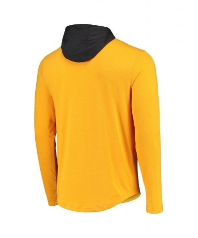 Men's Gold, Black Pittsburgh Steelers Active Block Hoodie Long Sleeve T-shirt $26.40 T-Shirts