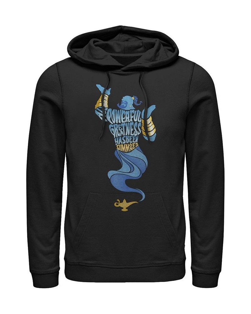 Disney Men's Aladdin all Powerful Genie, Pullover Hoodie Black $30.36 Sweatshirt