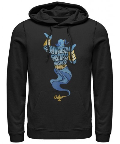 Disney Men's Aladdin all Powerful Genie, Pullover Hoodie Black $30.36 Sweatshirt