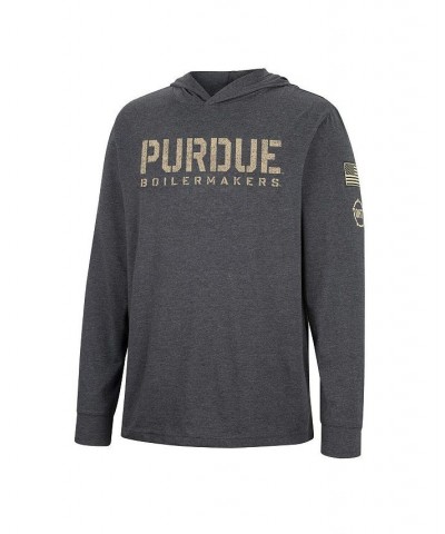 Men's Charcoal Purdue Boilermakers Team OHT Military-Inspired Appreciation Hoodie Long Sleeve T-shirt $26.40 T-Shirts