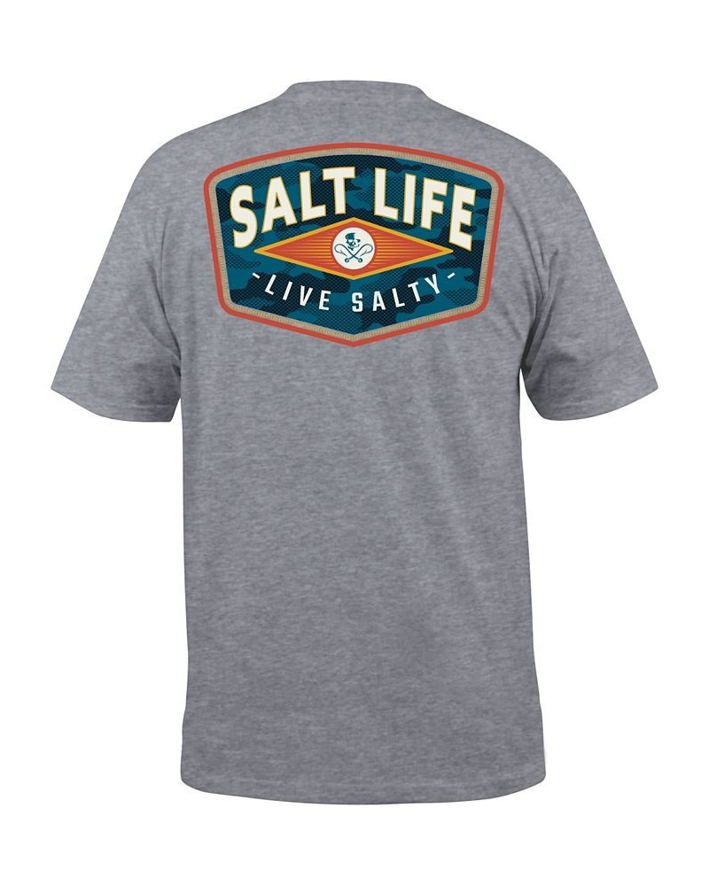 MENS CONCEALED BADGE SS TEE Gray $17.92 T-Shirts