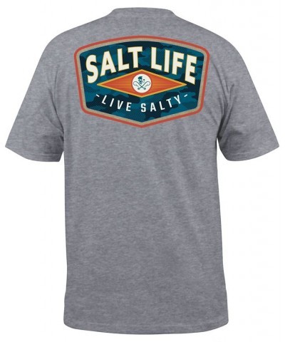 MENS CONCEALED BADGE SS TEE Gray $17.92 T-Shirts