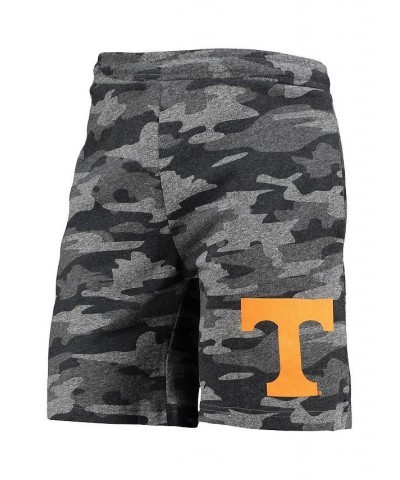 Men's Charcoal, Gray Tennessee Volunteers Camo Backup Terry Jam Lounge Shorts $22.00 Shorts