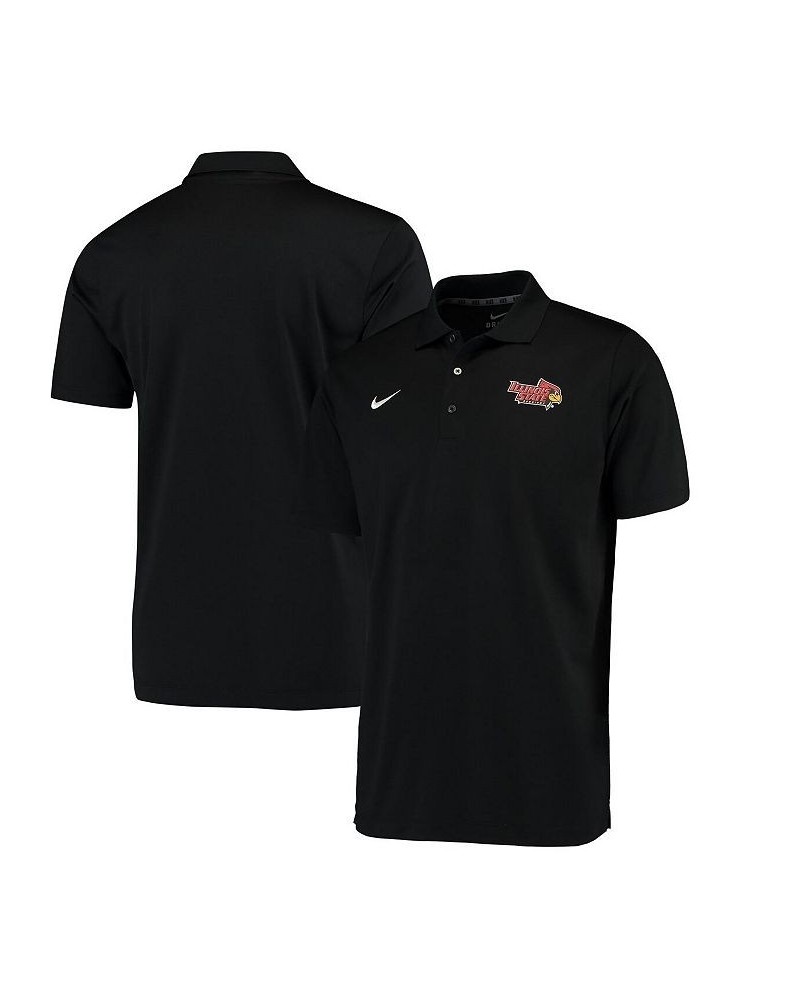 Men's Black Illinois State Redbirds Varsity Dri-FIT Polo Shirt $31.20 Polo Shirts