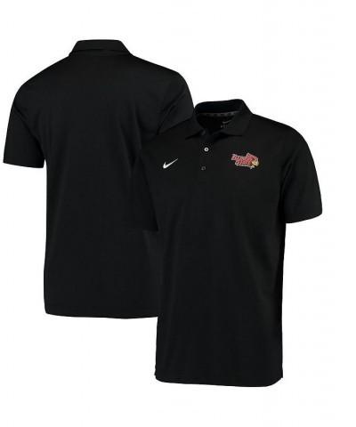 Men's Black Illinois State Redbirds Varsity Dri-FIT Polo Shirt $31.20 Polo Shirts