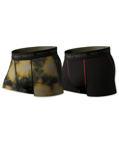 Men's 2-Pk. Super-Fit Trunks Multi $14.35 Underwear