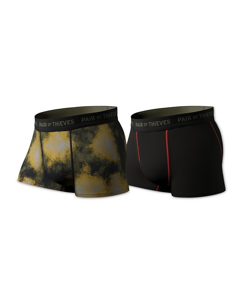 Men's 2-Pk. Super-Fit Trunks Multi $14.35 Underwear