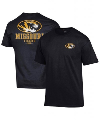 Men's Black Missouri Tigers Stack 2-Hit T-shirt $22.05 T-Shirts