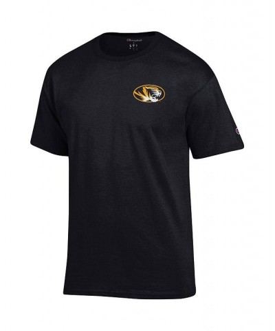 Men's Black Missouri Tigers Stack 2-Hit T-shirt $22.05 T-Shirts