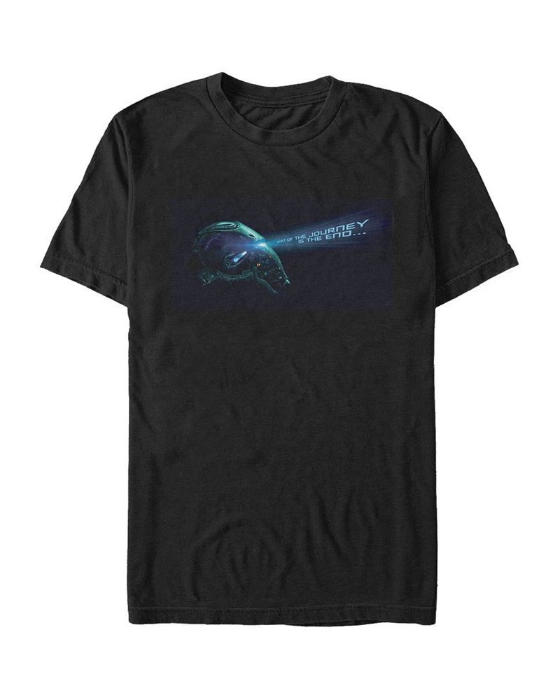 Marvel Men's Avengers Endgame Iron Man Helmet, Short Sleeve T-shirt Black $14.00 T-Shirts