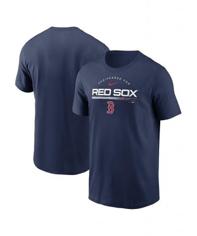 Men's Navy Boston Red Sox Team Engineered Performance T-shirt $22.00 T-Shirts