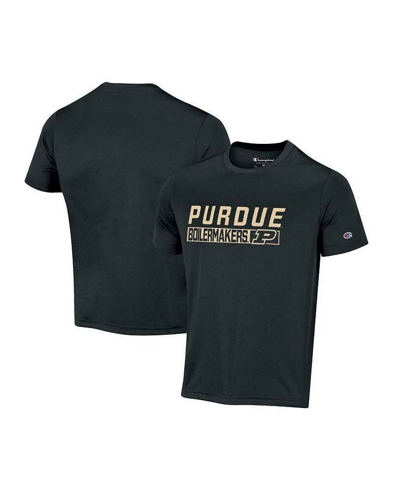 Men's Black Purdue Boilermakers Impact Knockout T-shirt $17.15 T-Shirts