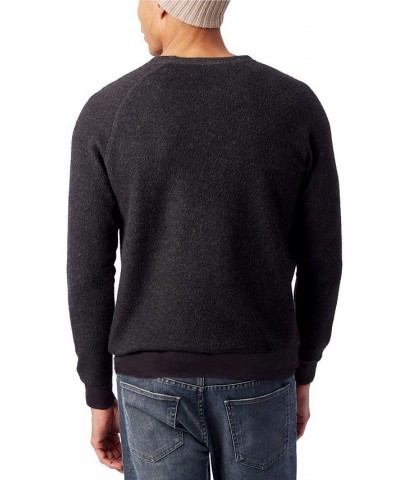 Men's Champ Eco-Teddy Fleece Sweatshirt Black $40.18 Sweatshirt