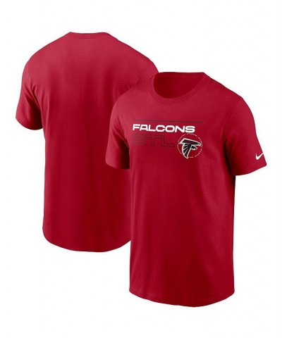 Men's Red Atlanta Falcons Broadcast Essential T-shirt $23.59 T-Shirts