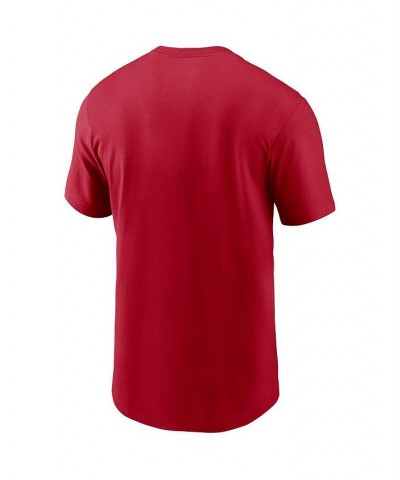 Men's Red Atlanta Falcons Broadcast Essential T-shirt $23.59 T-Shirts