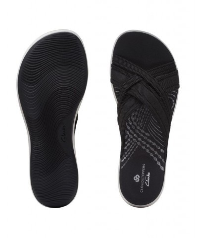 Women's Cloudsteppers Mira Isle Sandals Black $35.25 Shoes