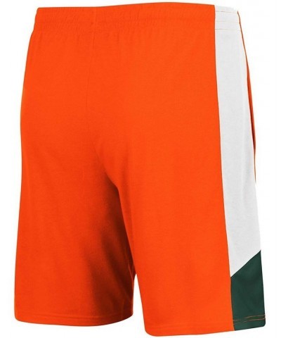 Men's Orange Miami Hurricanes Wonkavision Shorts $20.39 Shorts