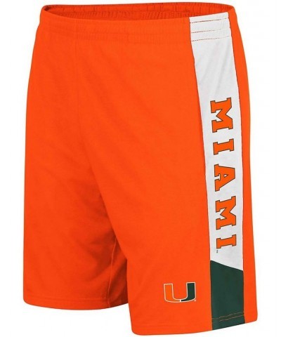 Men's Orange Miami Hurricanes Wonkavision Shorts $20.39 Shorts