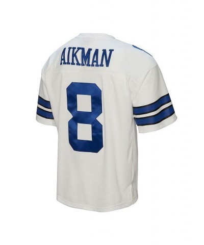 Men's Troy Aikman White Dallas Cowboys 1992 Legacy Replica Jersey $66.30 Jersey