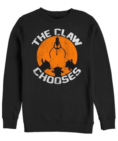 Disney Pixar Men's Toy Story The Claw Halloween, Crewneck Fleece Black $22.00 Sweatshirt