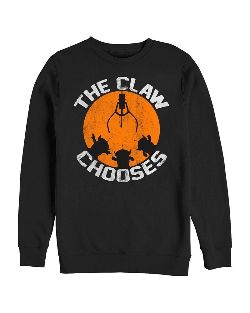 Disney Pixar Men's Toy Story The Claw Halloween, Crewneck Fleece Black $22.00 Sweatshirt