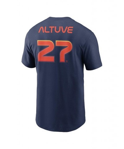 Men's Jose Altuve Navy Houston Astros 2022 City Connect Name and Number T-shirt $25.49 T-Shirts